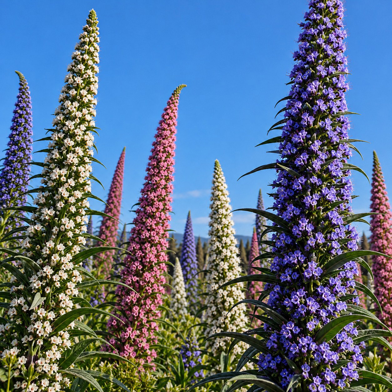 Echium Pininana 3 Colours