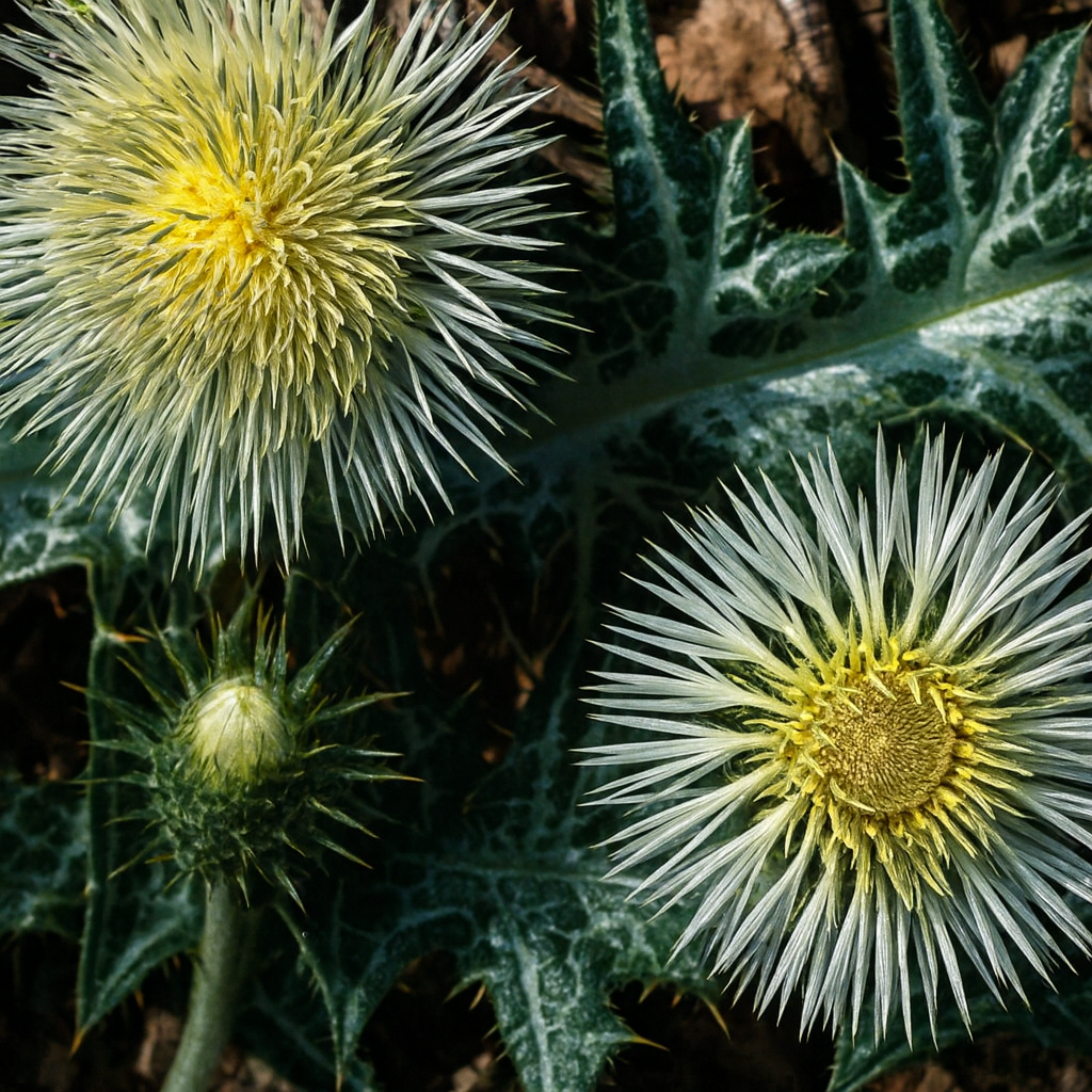 Galactites Tomentosa Alba