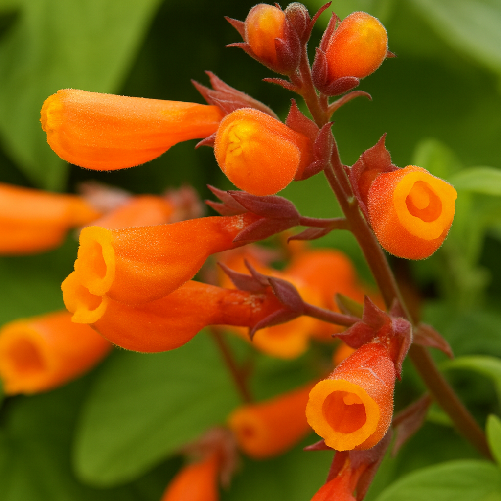 Eccremocarpus Scaber Burst Of Orange